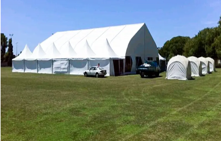 Tenda da matrimonio con struttura in alluminio per tetto, struttura in alluminio, tenda per eventi, tetto ad arco, per 200 300 500 1000 persone