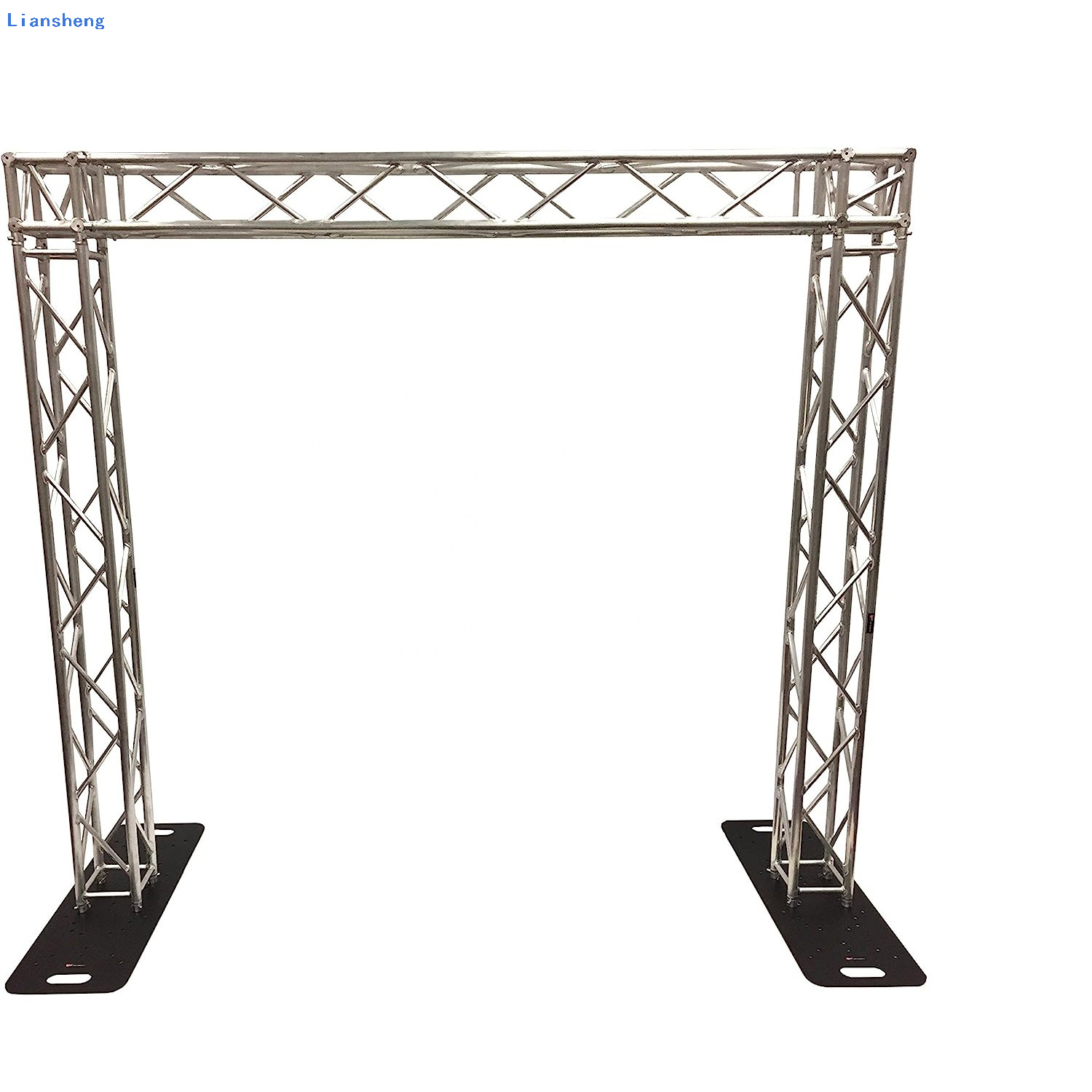 Piattaforma per palcoscenici DJ con capriata in alluminio con supporto per capriata in alluminio con progettazione di dimensioni personalizzate per la vendita calda per concerti di eventi