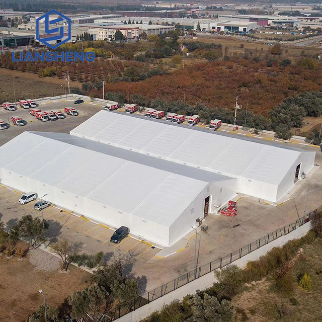 Tenda da magazzino con struttura in alluminio di alta qualità Tenda industriale in vendita