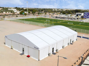 Tenda da magazzino per esterni di alta qualità, prezzo di fabbrica economico, tenda per carichi pesanti, tenda da magazzino industriale esterna in vendita