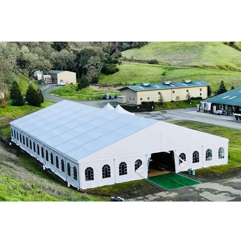 Prezzo di fabbrica Tenda da lavoro Telaio in alluminio Copertura impermeabile Tenda grande per eventi Tenda per feste per fiere