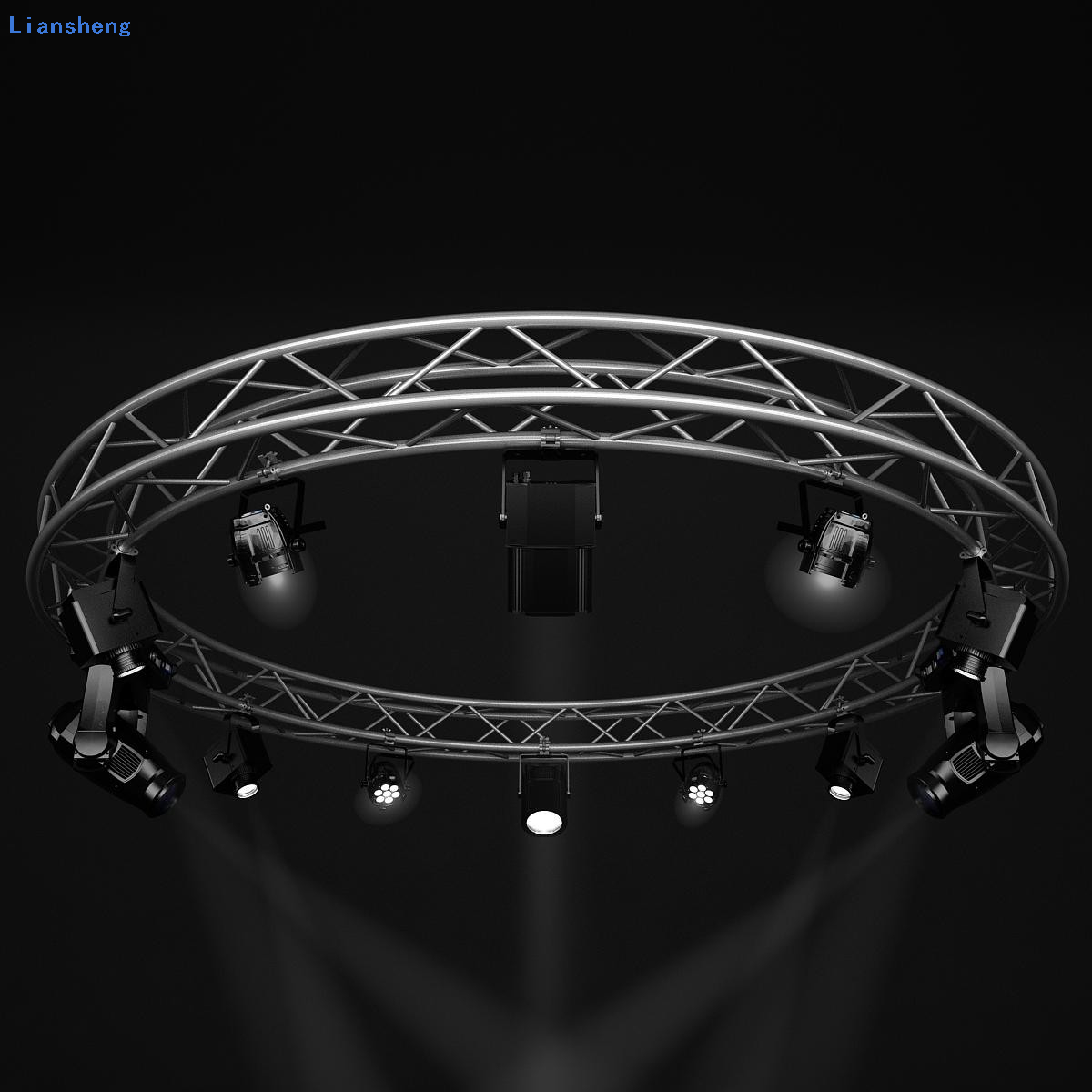 Vendita calda prezzo di fabbrica display per concerti all'aperto tetto Sistema di traliccio Evento Truss mobile Display traliccio per piattaforma scenica