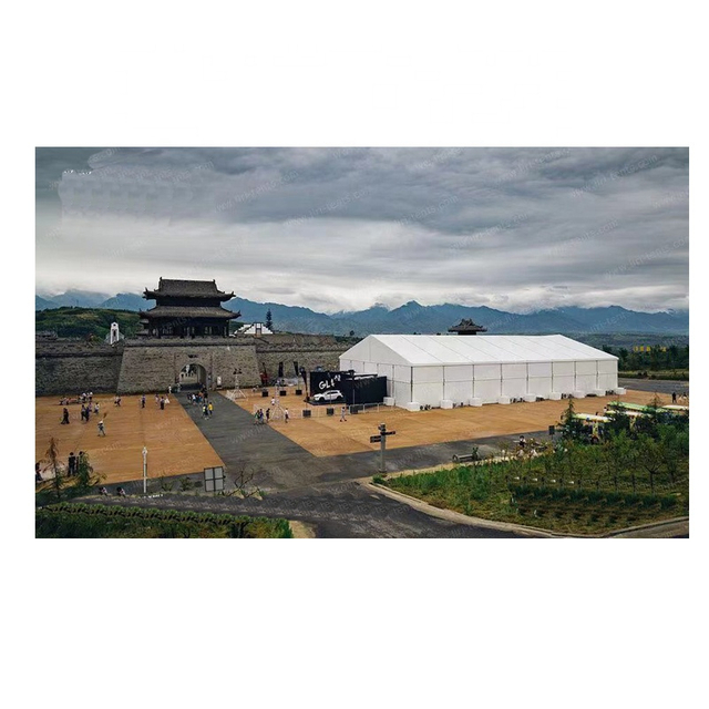 Tenda da magazzino di grandi dimensioni in alluminio impermeabile all'aperto per eventi