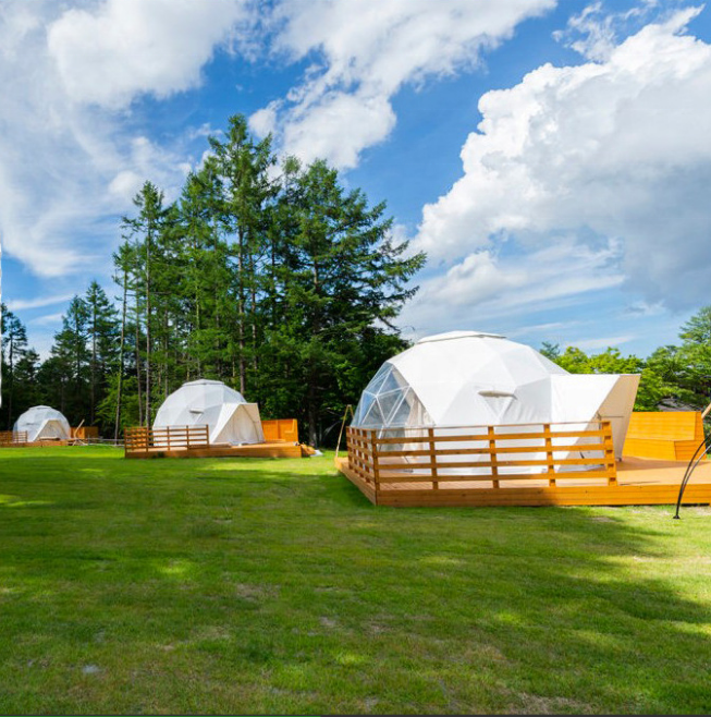 La tenda da esterno di vendita superiore e prezzo di fabbrica utilizza il tendone per feste a cupola per hotel all'aperto in vendita