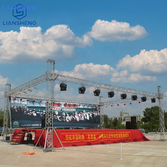 Piattaforma portatile per palco da concerto con visualizzazione mobile in alluminio per tralicci da concerto all'aperto in vendita