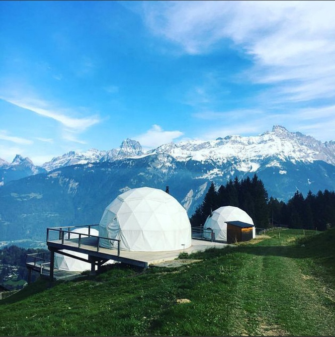 La tenda da esterno di vendita superiore e prezzo di fabbrica utilizza il tendone per feste a cupola per hotel all'aperto in vendita