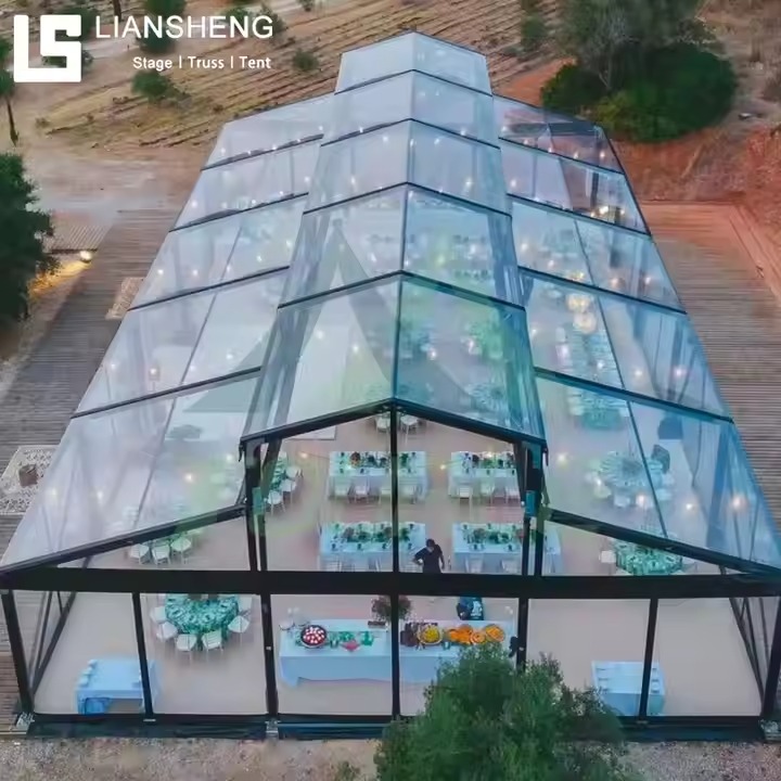 Nuovo arrivo cornice nera tende da sposa atrio struttura per eventi struttura tendone con struttura a parete in vetro tenda per eventi feste