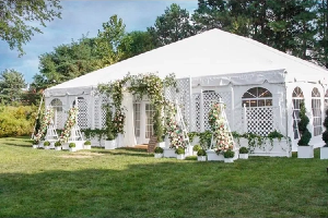 Che dimensioni di tenda ti servono per 100 ospiti?