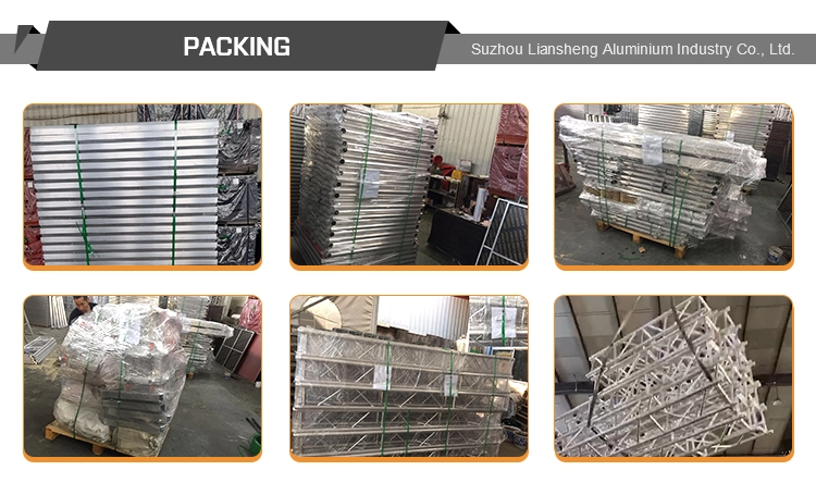 Palcoscenico per matrimoni pieghevole in vetro e alluminio portatile