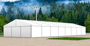 Tenda per deposito permanente all'aperto Tenda per magazzino con struttura in alluminio Tenda per esposizione di eventi di nozze