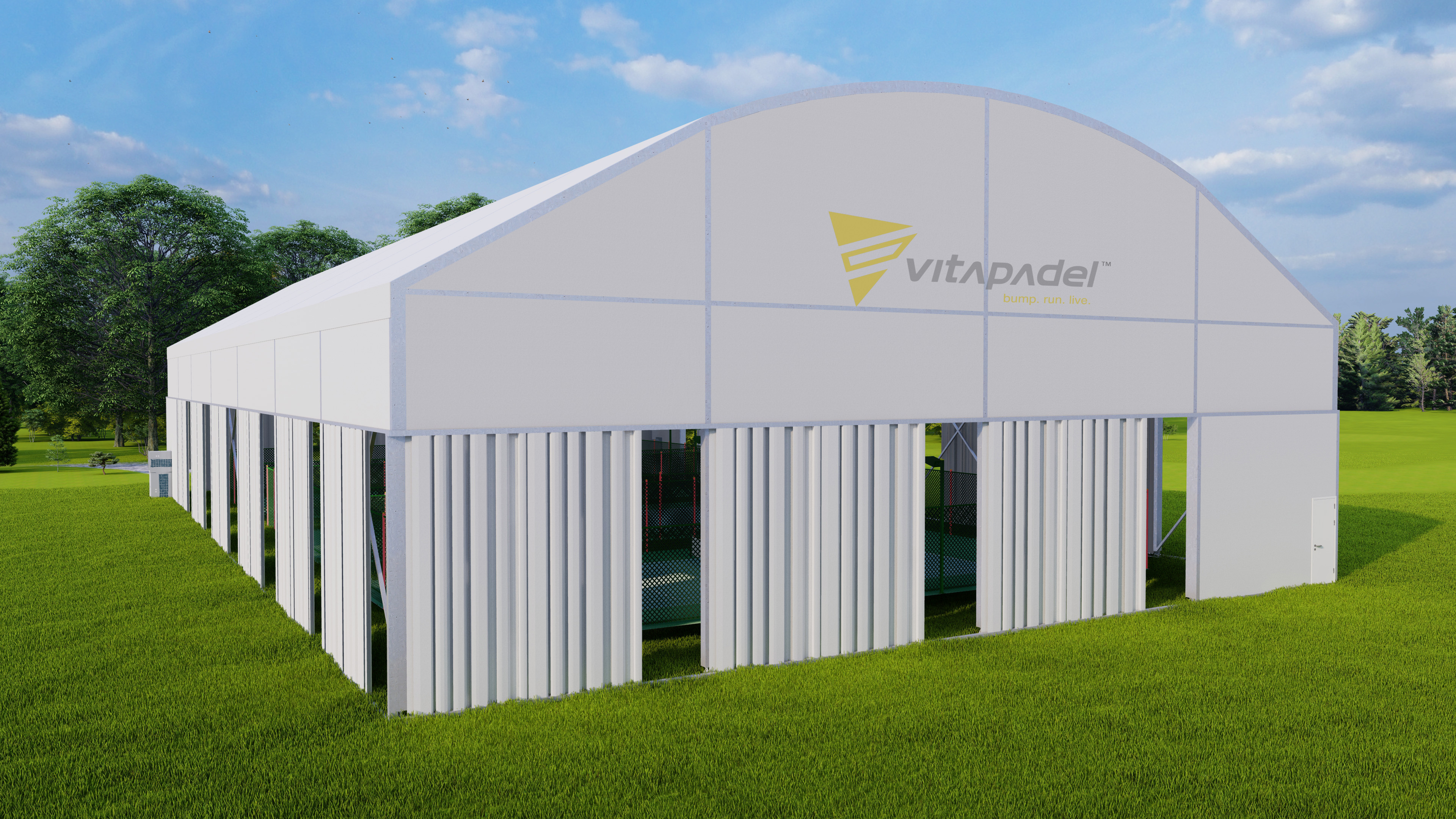 Tenda da calcio per tenda da basket con telaio in alluminio impermeabile di alta qualità per l'allenamento per la competizione