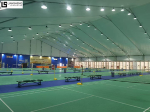 Tenda sportiva poligonale in lega di alluminio per eventi su larga scala, stadi, piscine e competizioni
