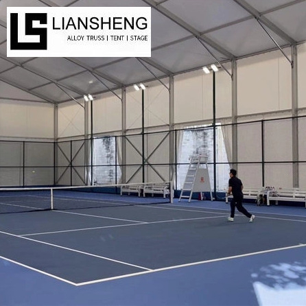 Tenda antivento di lusso Tenda impermeabile in PVC per campo da basket Tenda con struttura in alluminio Struttura permanente Tenda sportiva