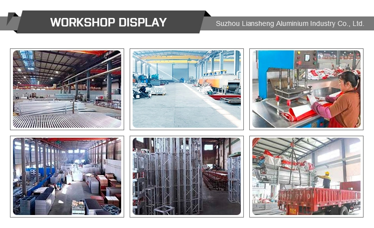 Palcoscenico per matrimoni pieghevole in vetro e alluminio portatile