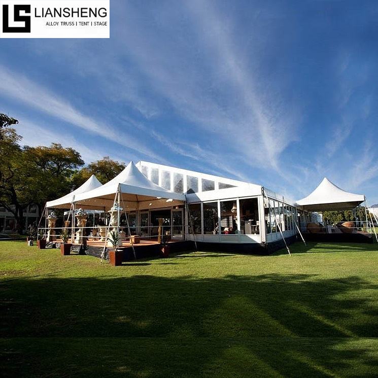 Tenda da chiesa per matrimoni dal design speciale romantico e minimalista di lusso da 200 300 500 posti