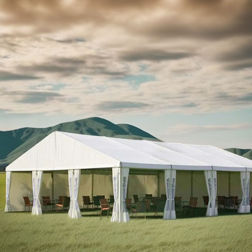 Tenda industriale con telaio in alluminio di alta qualità da 20x30 m resistente per tenda per fiere in vendita