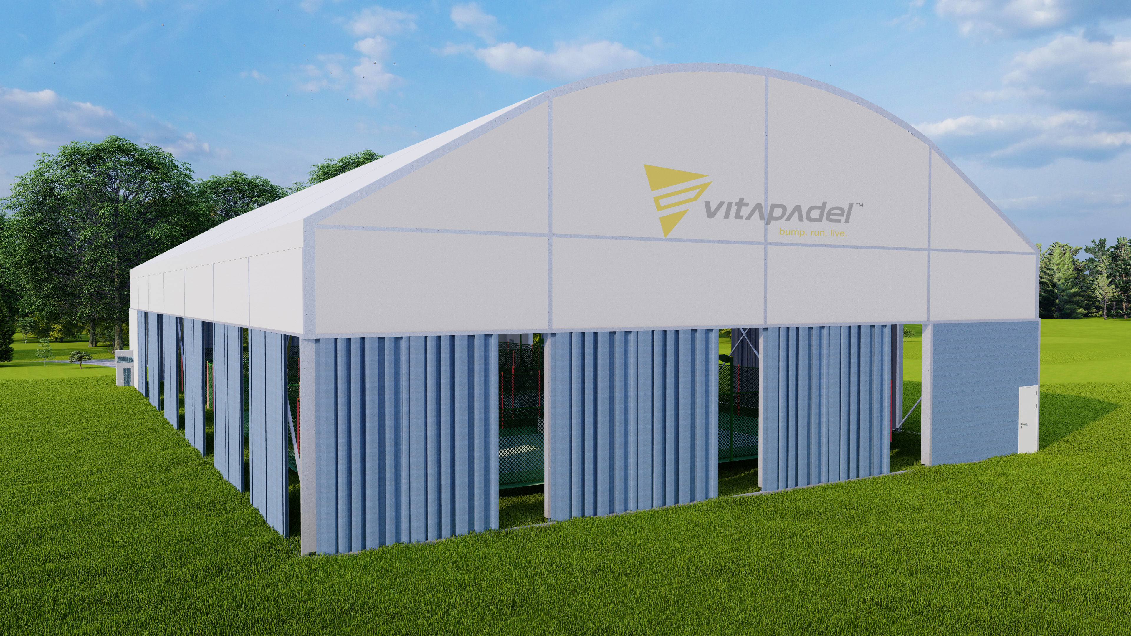 Tenda da calcio per tenda da basket con telaio in alluminio impermeabile di alta qualità per l'allenamento per la competizione