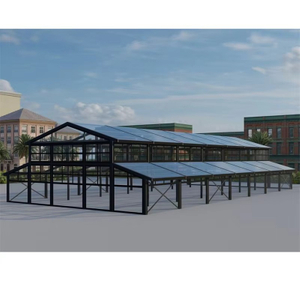 Nuovo arrivo cornice nera tende da sposa atrio struttura per eventi struttura tendone con struttura a parete in vetro tenda per eventi feste