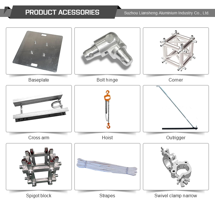 Palcoscenico per matrimoni pieghevole in vetro e alluminio portatile