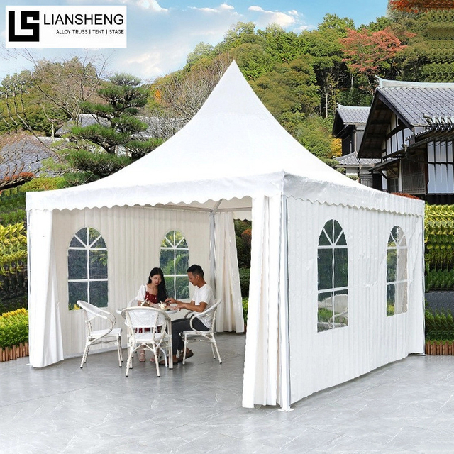 Tenda Pogada per feste con tendone per feste con telaio in lega di alluminio 30x30' 20x20' 12x12' 