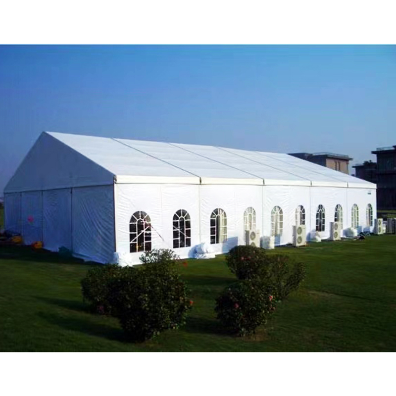 Tenda in PVC bianco più grande all'ingrosso per eventi 40x80 20x20 40x60 Tendoni con telaio in alluminio Ricevimento della chiesa Magazzino Mostra per feste