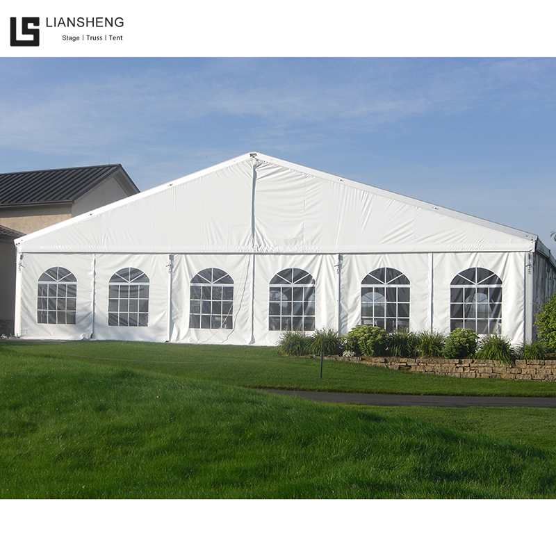 Tenda antivento di lusso Tenda impermeabile in PVC per campo da basket Tenda con struttura in alluminio Struttura permanente Tenda sportiva