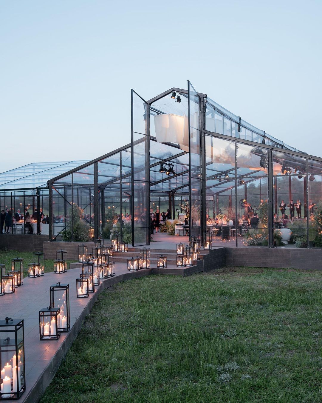 Tenda da atrio trasparente di lusso per tenda da festa all'aperto di alta qualità in vendita