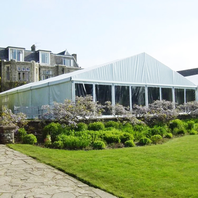 Tenda per feste con struttura in alluminio di alta qualità da 500 posti Tenda trasparente per eventi per feste di matrimonio 