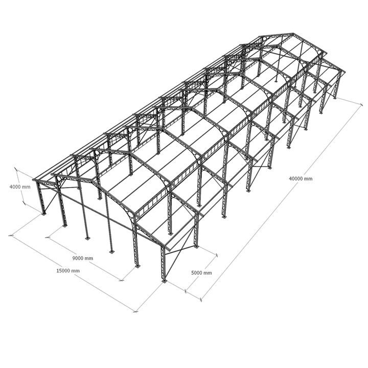 Tendone per matrimoni grande 15X40 m Tenda per feste trasparente da 300 posti Tende per eventi nell'atrio con cornice nera per eventi all'aperto