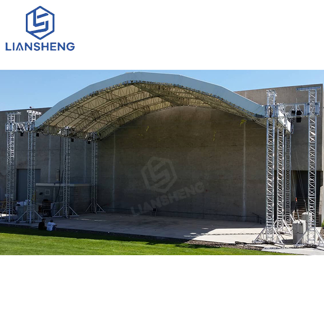 Palcoscenico per eventi sferico Crown Dome da 7 m