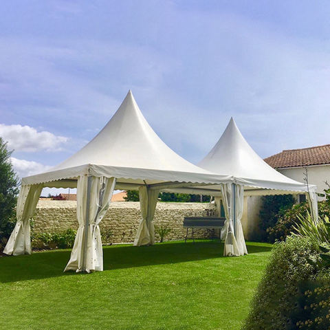 Tenda a pagoda sportiva 5x5 per esterni per eventi aziendali e matrimoni per tende fieristiche