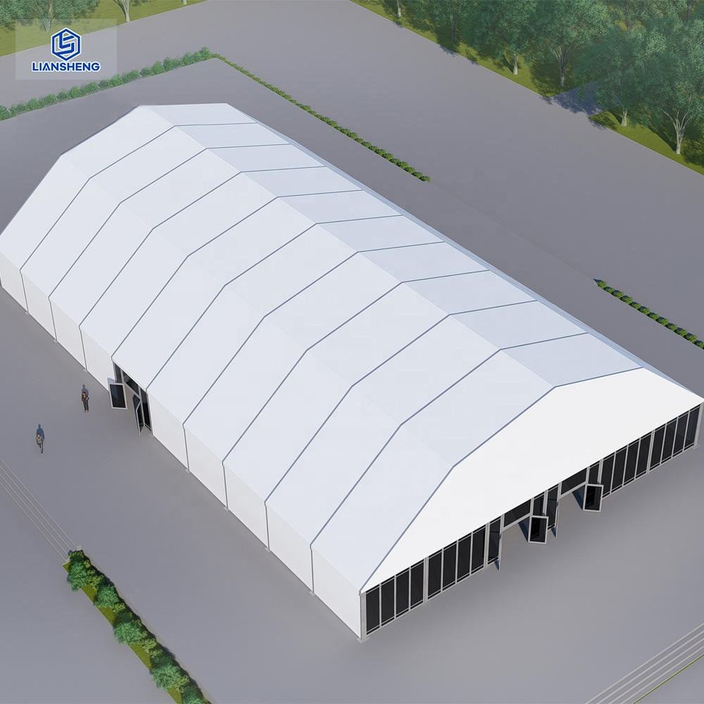 Tenda per tendone bianca con grande struttura in alluminio 20 * 30 di vendita calda per eventi di nozze