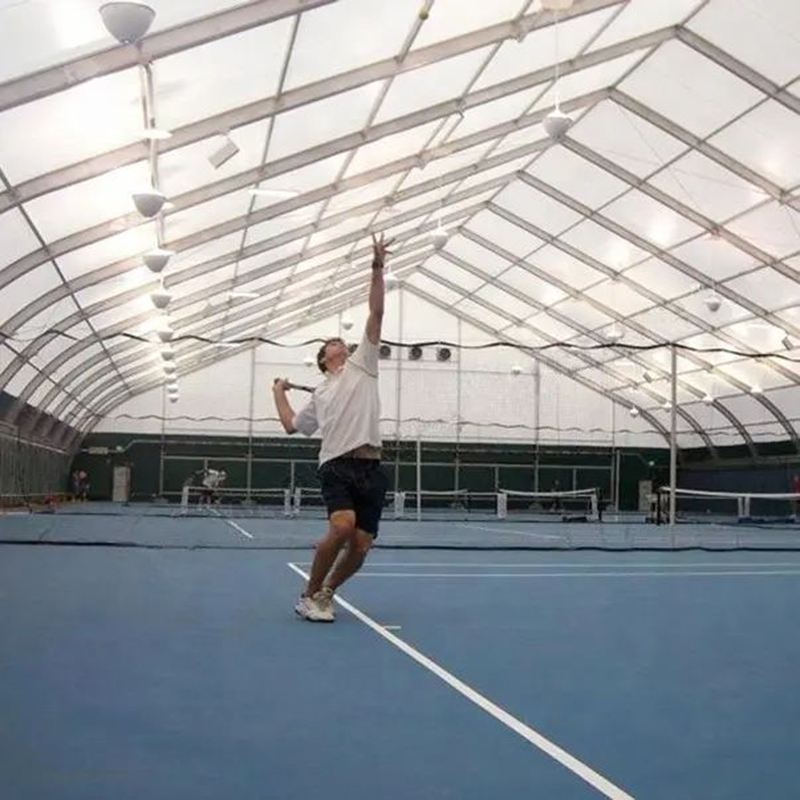  Tenda temporanea per campi da tennis di grandi dimensioni per eventi