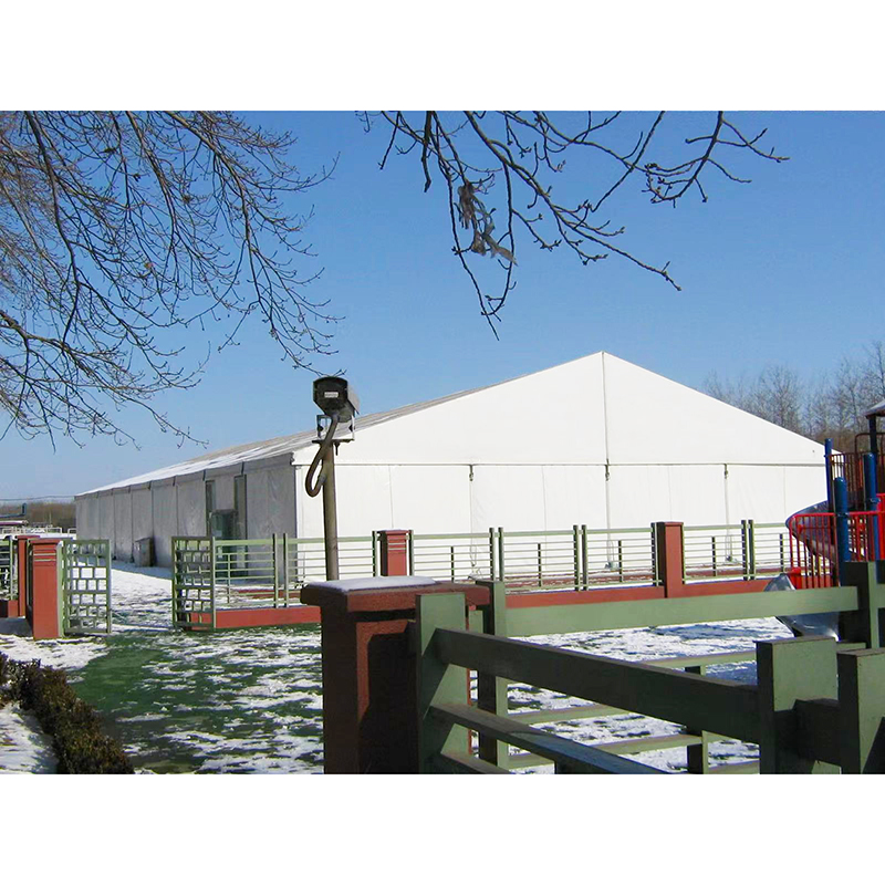 Tenda da magazzino di stoccaggio industriale con grande struttura in alluminio da 25x40 m