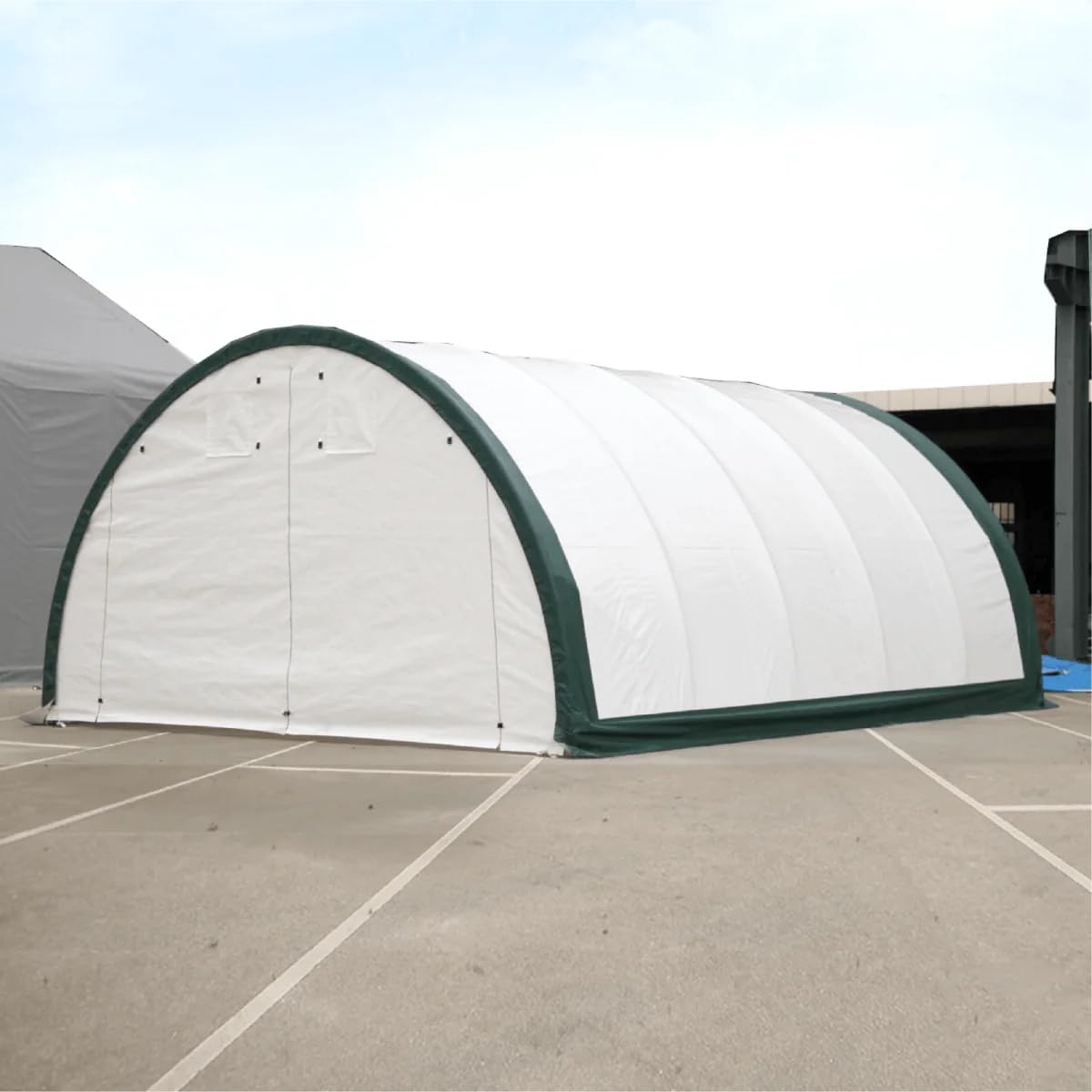 Tenda di stoccaggio industriale a cupola grande in alluminio in vendita Produttore di tende da magazzino per carichi pesanti 