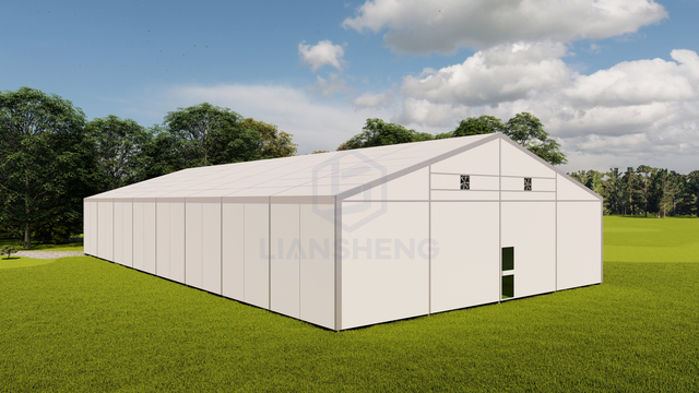 Tenda sportiva Liansheng 20mx30m con telaio in alluminio per tenda da basket 