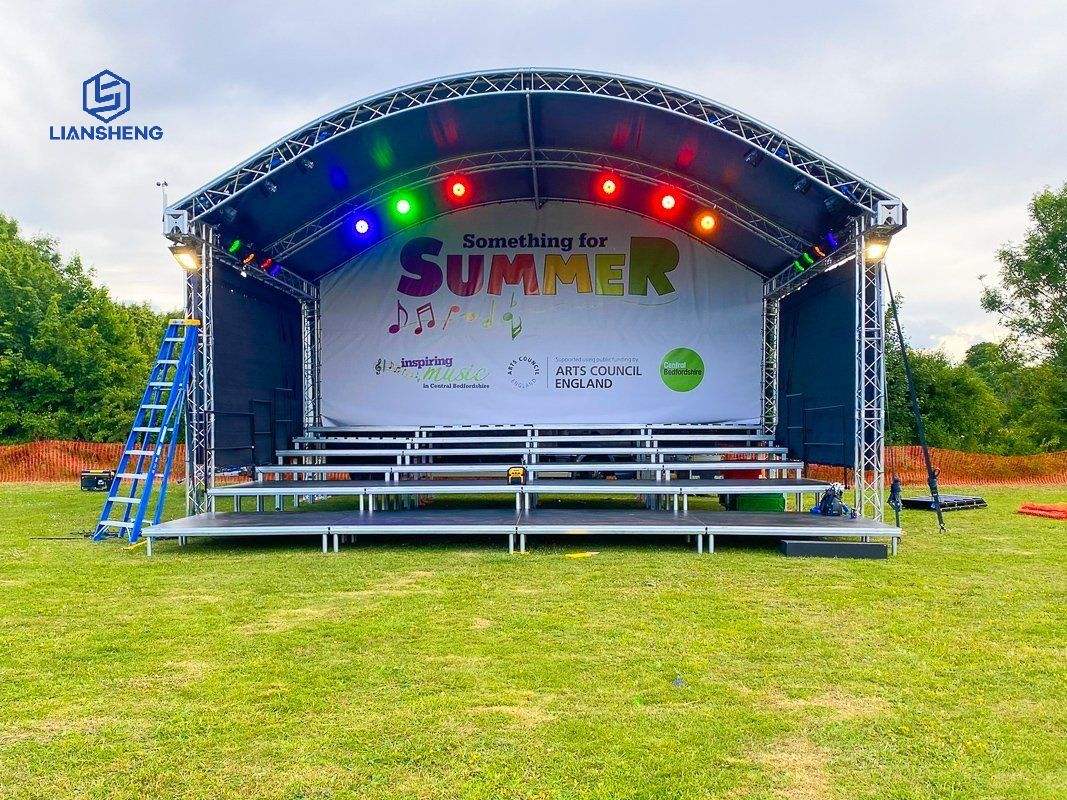 Esposizione della capriata della fase di spettacolo dal vivo di illuminazione della fase della capriata della capriata di alluminio per le vendite