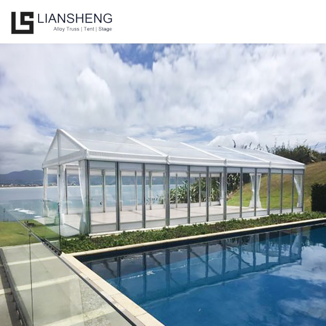 Tenda da chiesa con struttura in alluminio di grandi dimensioni per tende per tendoni da esterno per eventi 15x30 m