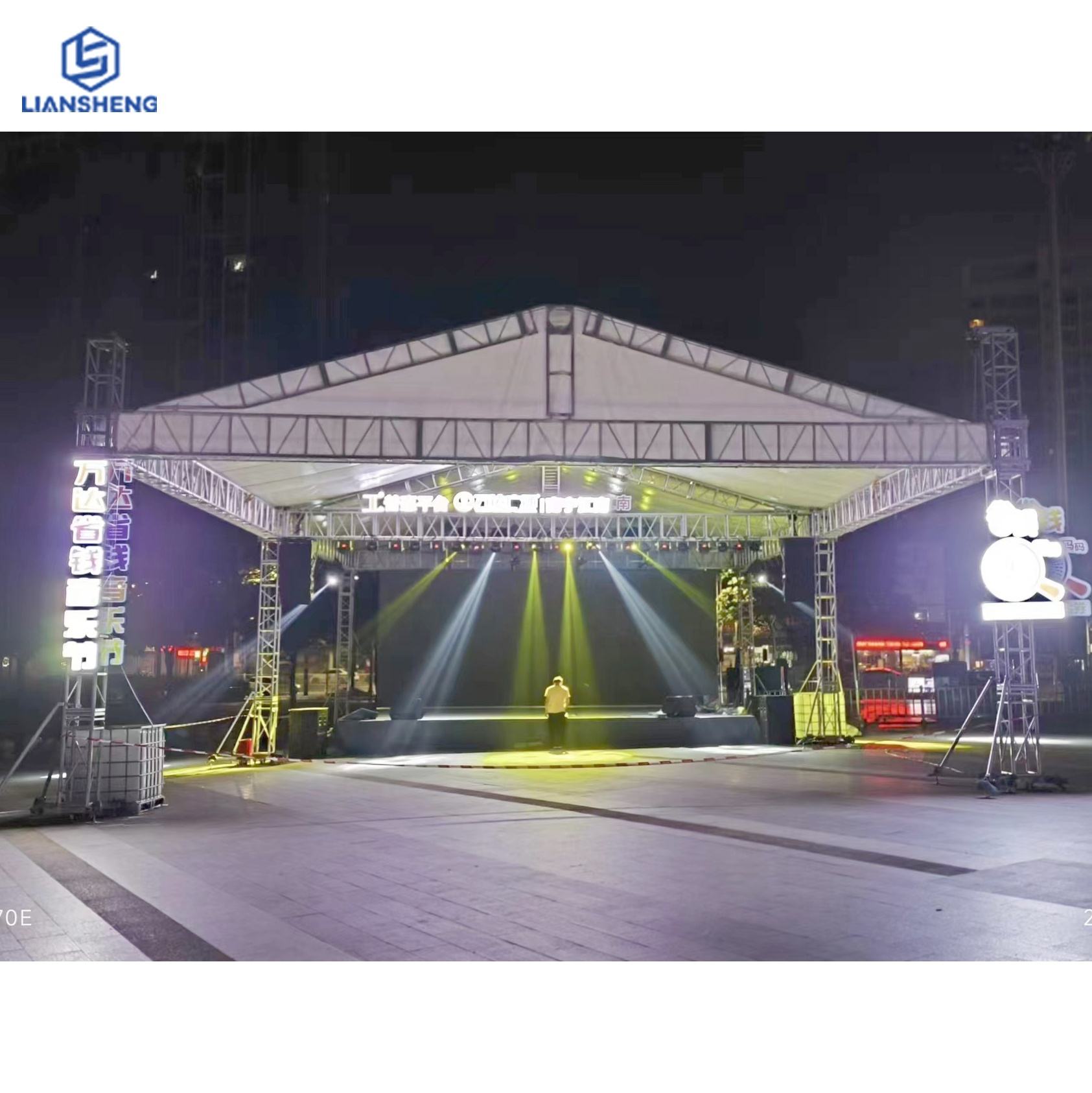 Traliccio in alluminio Palco mobile Palco Piattaforma Traliccio di supporto a terra Traliccio espositivo