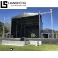 Telaio per illuminazione da palco per esterni resistente, produzione di tralicci per concerti sul palco in lega di alluminio