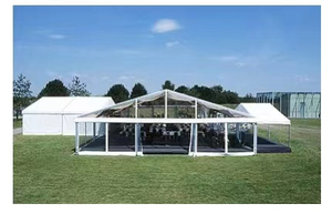 Tenda per feste resistente 20x50m 500 1000 Tenda a forma di A per eventi all'aperto Feste Matrimoni