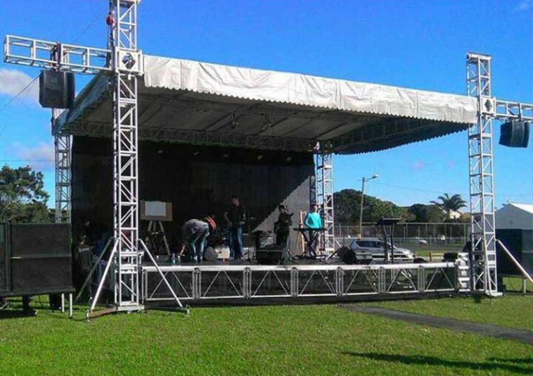 OEM personalizzato con traliccio in alluminio per display con traliccio e luci DJ personalizzate