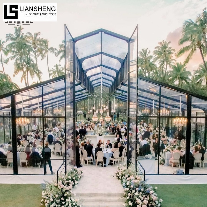 Tenda nell'atrio – Elegante struttura per grandi eventi per matrimoni ed esposizioni