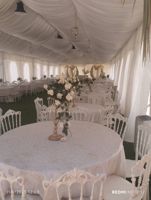 Tenda per tendone per matrimoni in PVC trasparente per eventi di feste all'aperto