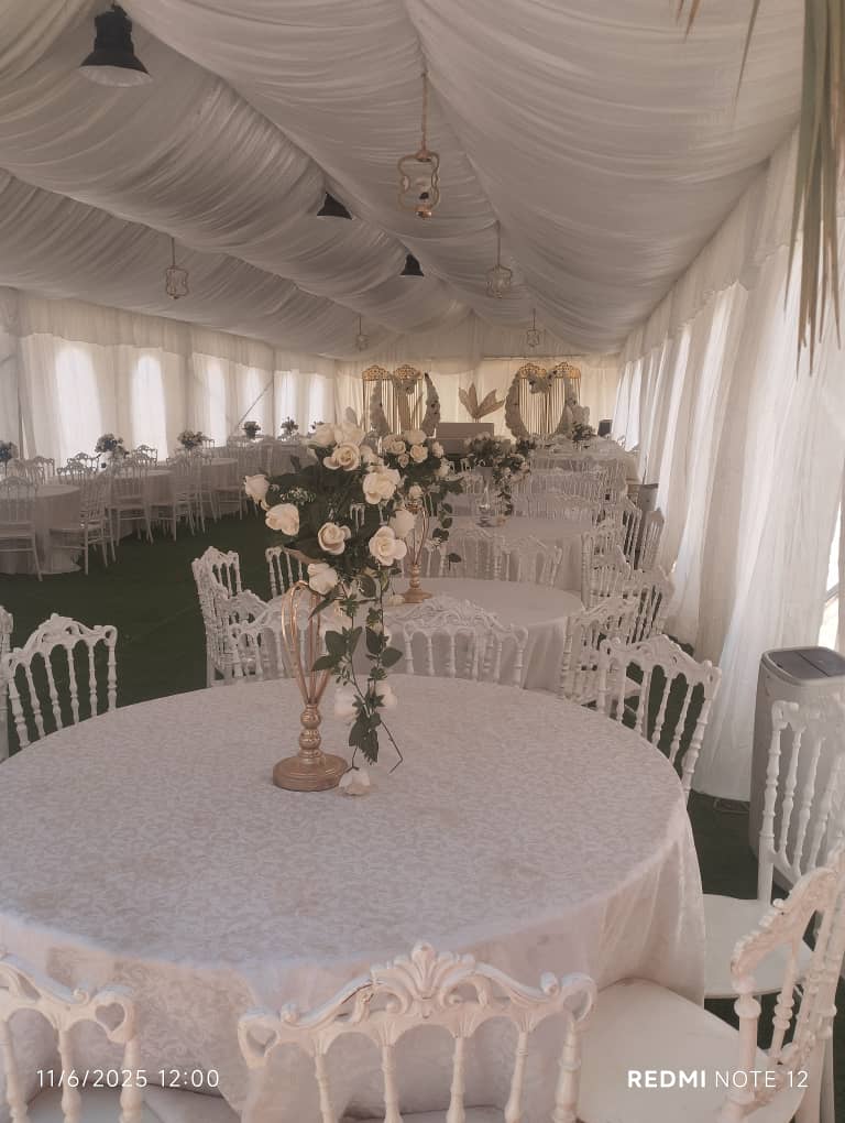 Tenda per tendone per matrimoni in PVC trasparente per eventi di feste all'aperto
