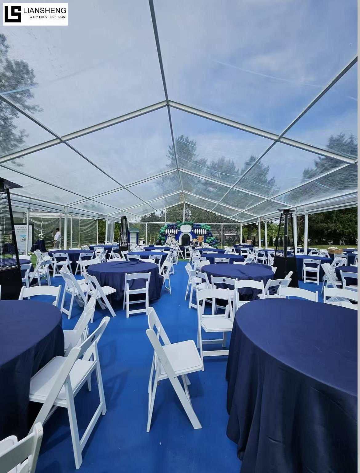 Tenda Trasparente – Elegante Struttura Trasparente per Eventi di Lusso