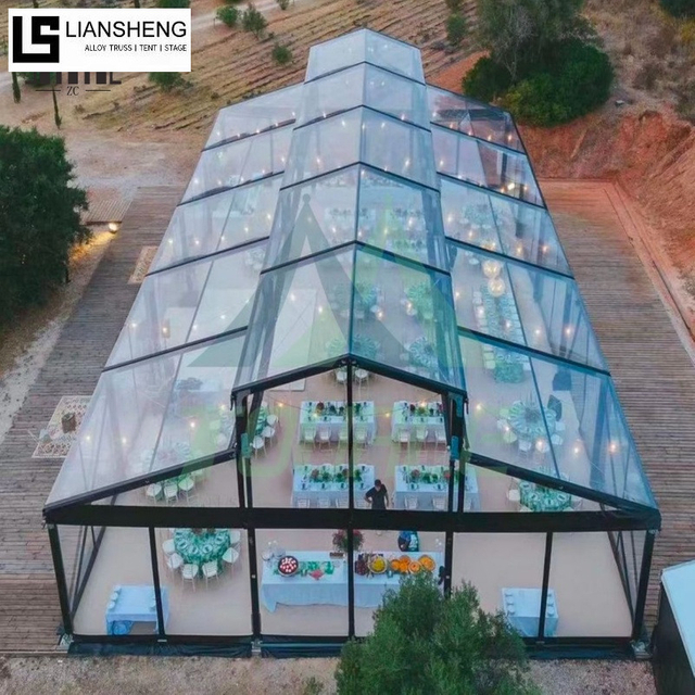 Tenda nell'atrio – Elegante struttura per grandi eventi per matrimoni ed esposizioni